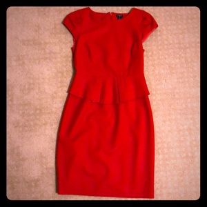 Red Jcrew dress. Worn two times.
